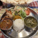 インド料理ルンビニ - Cランチ