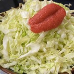 Okonomiyaki Dondon - 明太子トッピング