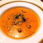 アピシウス - 2013.12.  ムール貝のスープ サフラン風味