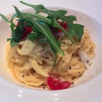 セストセンソ 新宿タカシマヤ店 - ズワイガニのカルボナーラ