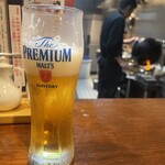 CHINA 進 - 最初は生ビール