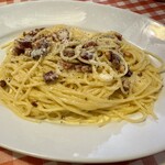 Mamma Pasta - ホリデーランチ(カルボナーラ、カフェラテ)