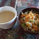 アジアンキッチン バワナ - サラダ＆スープ