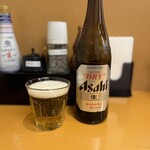 とん汁と玄米の店 檍食堂 - 瓶ビール（中）¥600