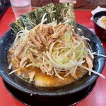 ラーメン 環2家 - 並＋ネギチャーシュートッピング　1,100円(税込)