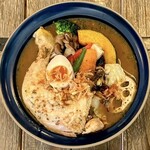 Shiei To Kare Ando Nishi Jin Kare Webu - チキンと野菜のスープカレー