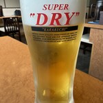 しんぱち食堂 - 生ビール　アサヒスーパードライ