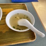 慶山 - 　　　　　　中華丼付き卵スープ