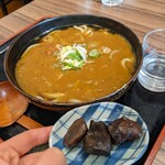 藤屋食堂 - 自家製カレーうどん　お野菜たっぷりで脂っこくなくて美味しい！中の豚肉も柔らかくあっさり！