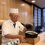 Sangencha - 土鍋ごはんが炊けましたよ〜、新米ですよ〜。