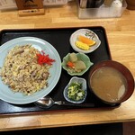 Hyakuten - 炒飯セット（税込み９７９円）