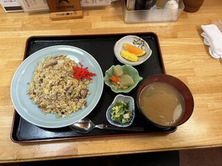 Hyakuten - 炒飯セット（税込み９７９円）