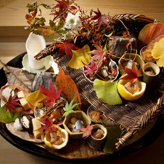 「긴자 시노하라」의 멋을 담은 일본 요리