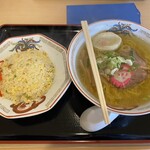 らーめん きちりん - 塩ラーメン・チャーハンセット