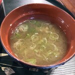 鉄師 卜蔵家 鈩の舎 カフェタタラノイエ - 味噌汁