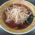 村の駅　よもっと - ねぎしょうゆラーメン