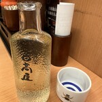 日高屋 - 日本酒日高屋文楽350円