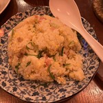 芙蓉麻婆麺 - 半チャーハン