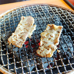 安楽亭 - 焼いたらこんな感じ