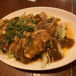 芙蓉麻婆麺 - よだれ鶏