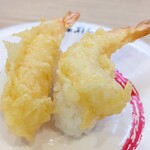 Kappa Sushi - えび天にぎり 110円