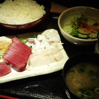 東銀座 江戸銀 - ランチ　上刺身定食