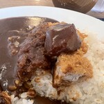 とんかつ カレー 食堂 えがお - 