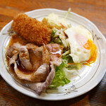 田幸 - 本日の昼定食　¥1,000