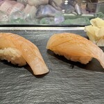 札幌魚河岸 五十七番寿し - 八角、平目