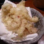 どまん中 - やりいかのゲソ揚げ