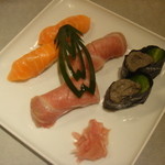 東鮓本店 広小路店 - まぐろ、かにみそ