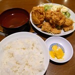 Seiryuu Manjushan - から揚げ定食1210円