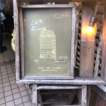 カフェ ケシパール - カフェケシパール　看板