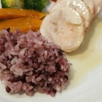 キッチン ブルー グローブ - そーすを吸わせます