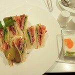 タカノフルーツパーラー - ローストビーフサンドイッチ