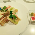 タカノフルーツパーラー - クラブハウスサンドイッチ