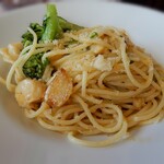 バルベッタ - ﾎﾀﾃ貝柱とﾌﾞﾛｯｺﾘｰのﾍﾟﾍﾟ