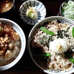 Isooroshi Togakushi Soba - 天丼と磯おろしのセット・１，２５０円