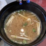 カツレツ Avanti - 無化調味噌汁。