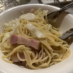 8月　辛めのペペロンチーノ