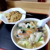 中華料理 蘇州 - 牡蠣ラーメン・半チャーハン