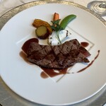 ルセット - 【肉料理】秋田牛のチャコールグリルマデラソース