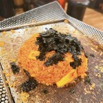 韓国食堂　チャン - サムギョプサル後チャーハン
