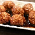 ルッカ - 黒酢の大玉肉だんご