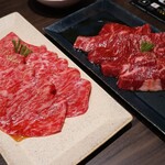 焼肉 銀座コバウ - ■コバウロース　¥3.800 ■上ハラミ　¥3.000