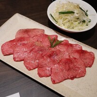 焼肉 銀座コバウ 並木通り店 - ■上タン塩　¥3.400
                    