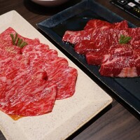 焼肉 銀座コバウ 並木通り店 - ■コバウロース　¥3.800 ■上ハラミ　¥3.000