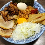 狼煙 本店 - 狼煙カレーまぜそば