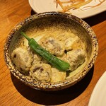 酒と料理のなつ - 醤油豆の天ぷら