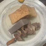 おかめ - 厚揚げ、こんにゃく、牛すじ